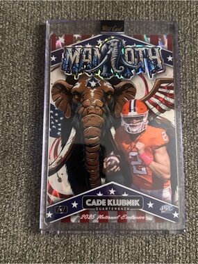 Clemson Cade Klubnik 1/1 Jumbo Card